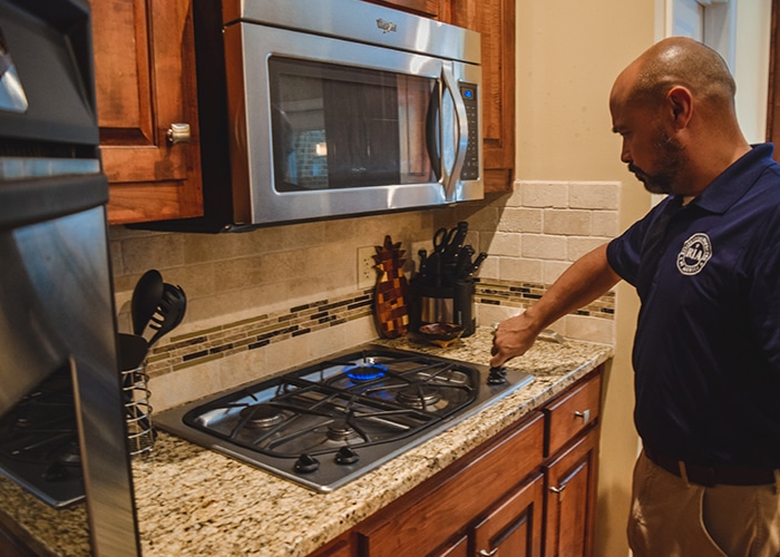 Residential Inspector of America kitchen inspection